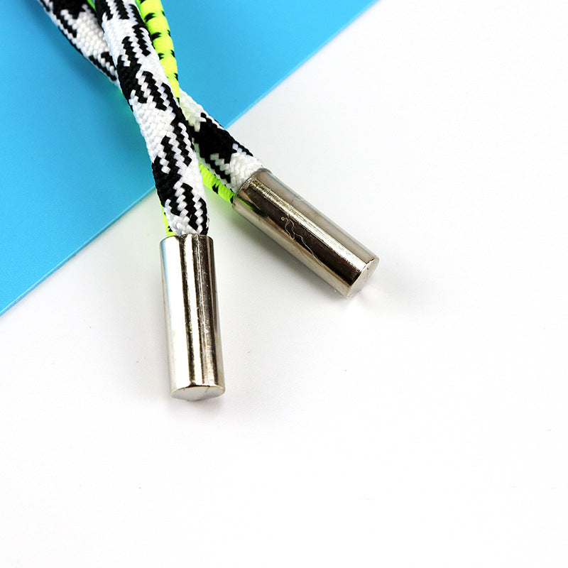 Wholesale 10PCS Fluorescent Green Nylon Lanyard Keychains